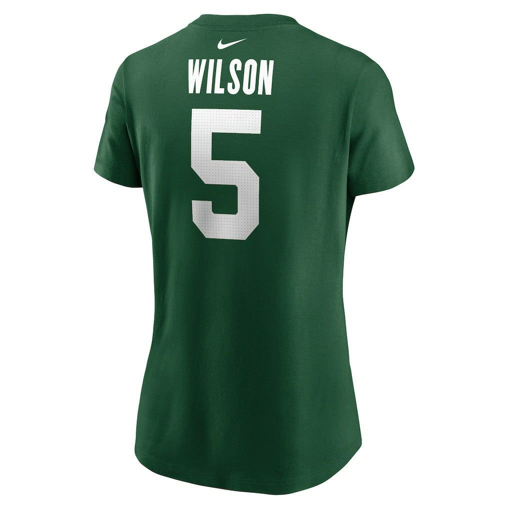 New York Jets Garrett Wilson  Women's Player Name & Number T-Shirt | NFL Outlet