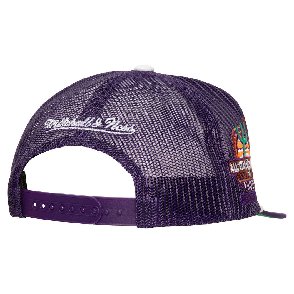 Purple Phoenix Suns Roper Meshback Trucker Snapback Hat | NBA