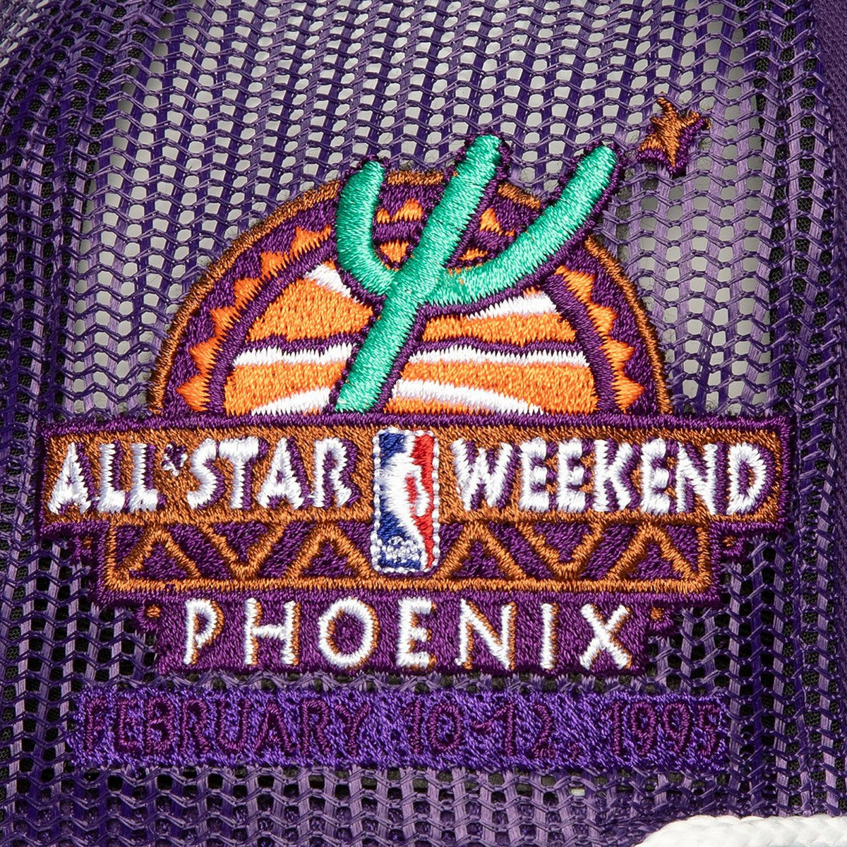 Purple Phoenix Suns Roper Meshback Trucker Snapback Hat | NBA