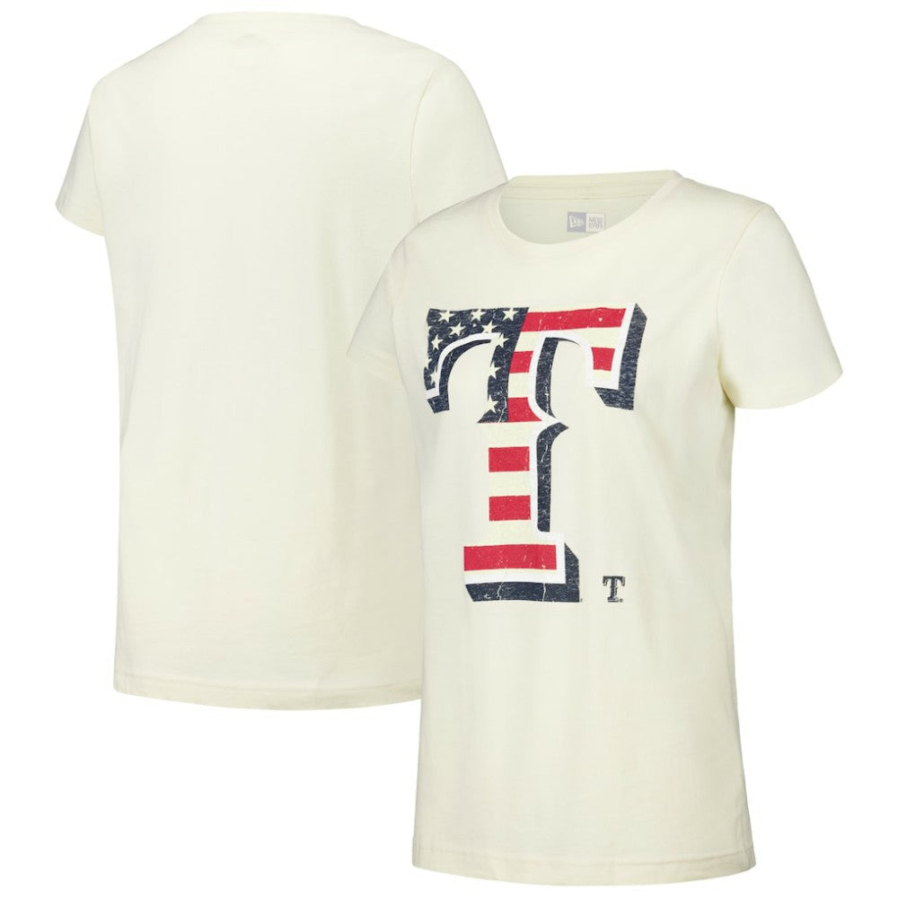 Texas Rangers New Era Women's Vintage T-Shirt - MLB T-shirts