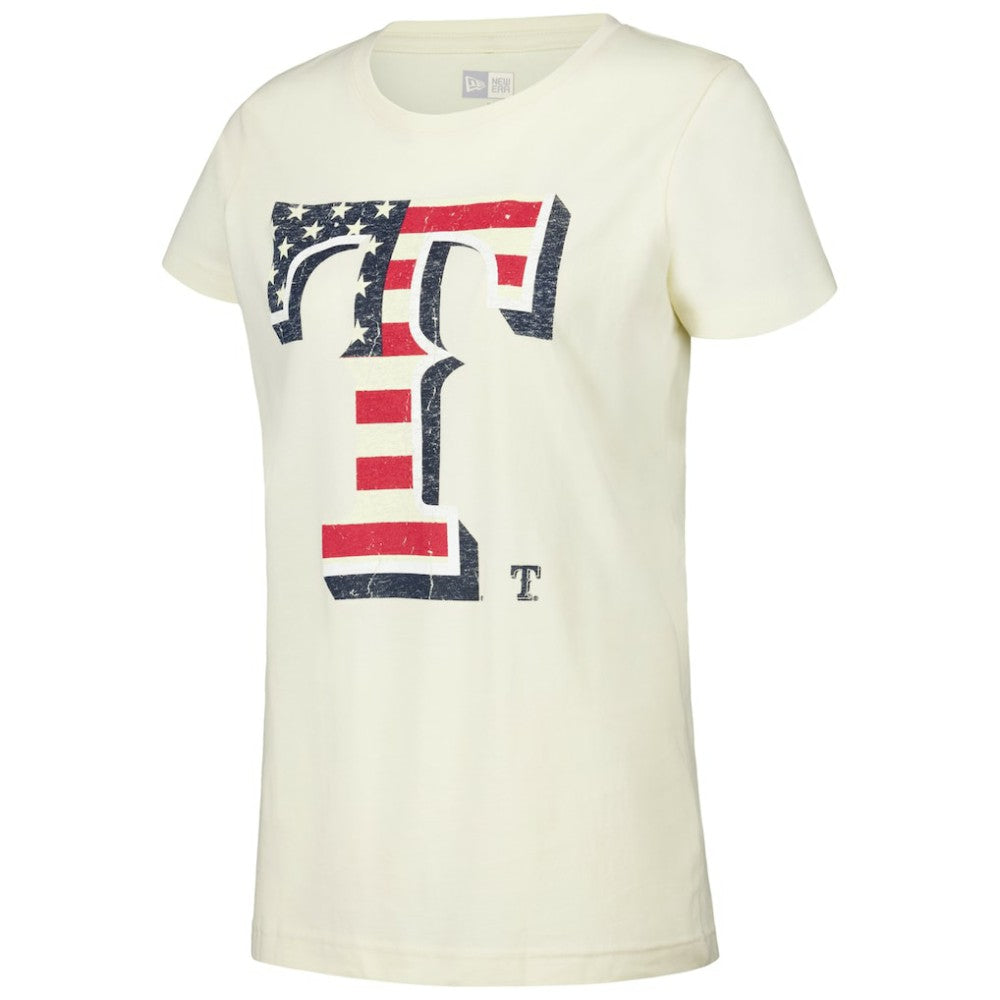 Texas Rangers New Era Women's Vintage T-Shirt - MLB T-shirts