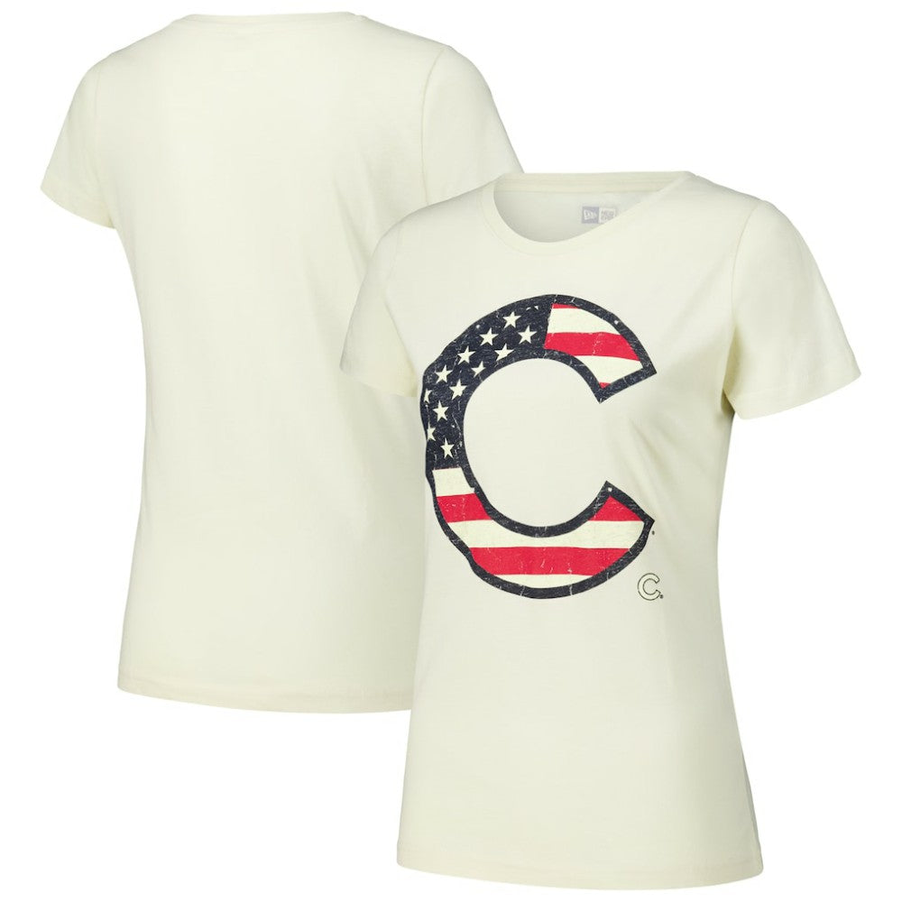 Chicago Cubs New Era Women's Vintage T-Shirt - MLB T-shirts