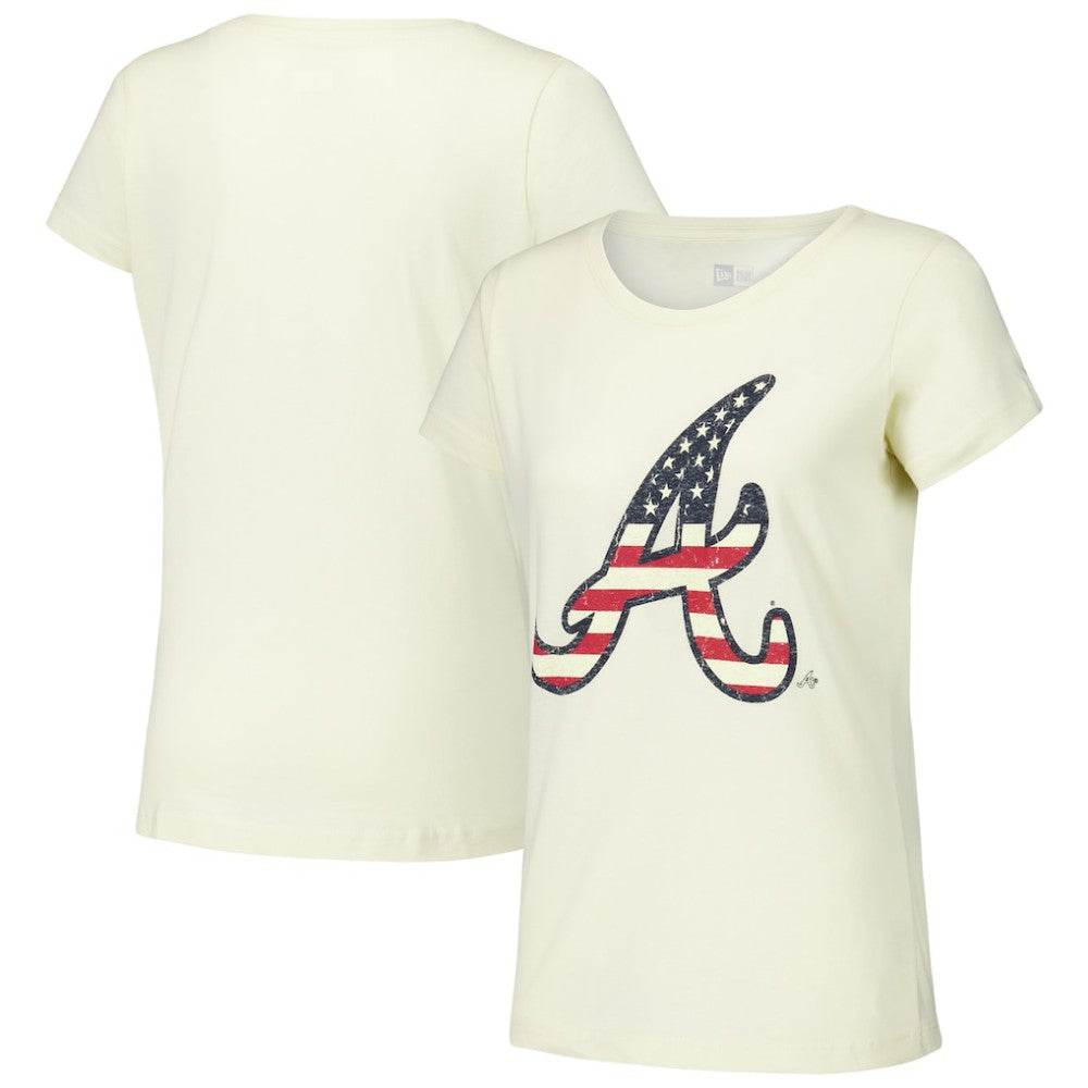 Atlanta Braves New Era Women's Vintage T-Shirt - MLB T-shirts