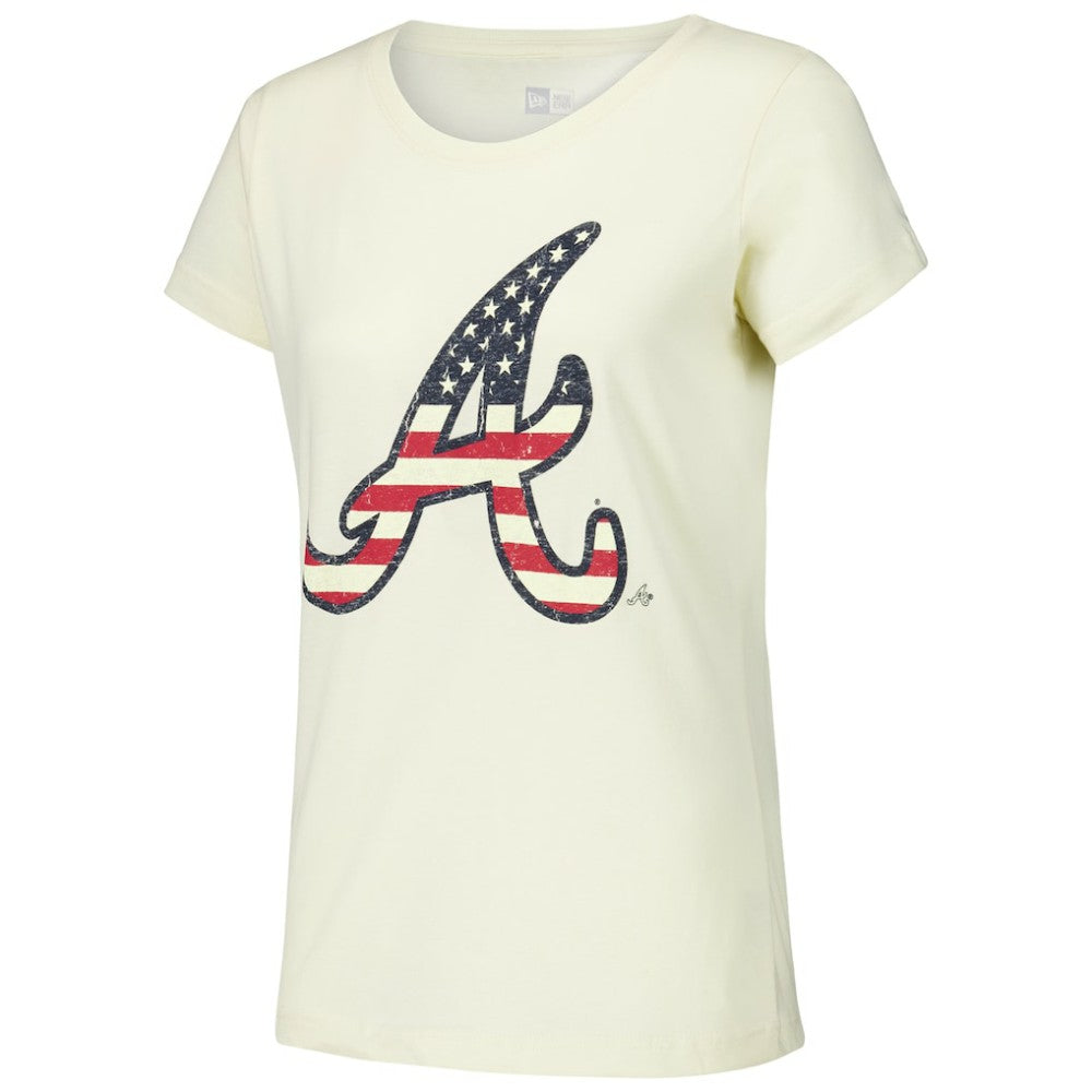 Atlanta Braves New Era Women's Vintage T-Shirt - MLB T-shirts