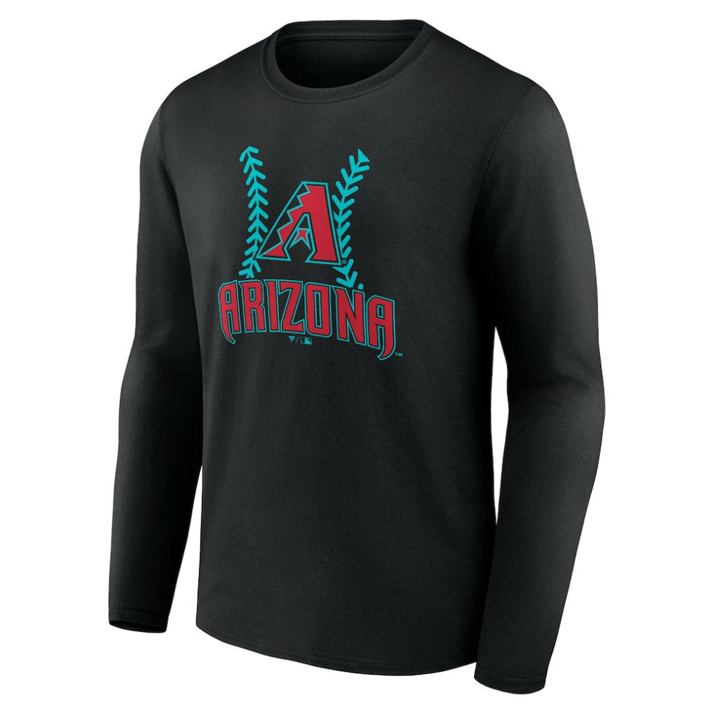 Corbin Carroll Arizona Diamondbacks Name & Number Fastball Long Sleeve T-Shirt - MLB T-shirts
