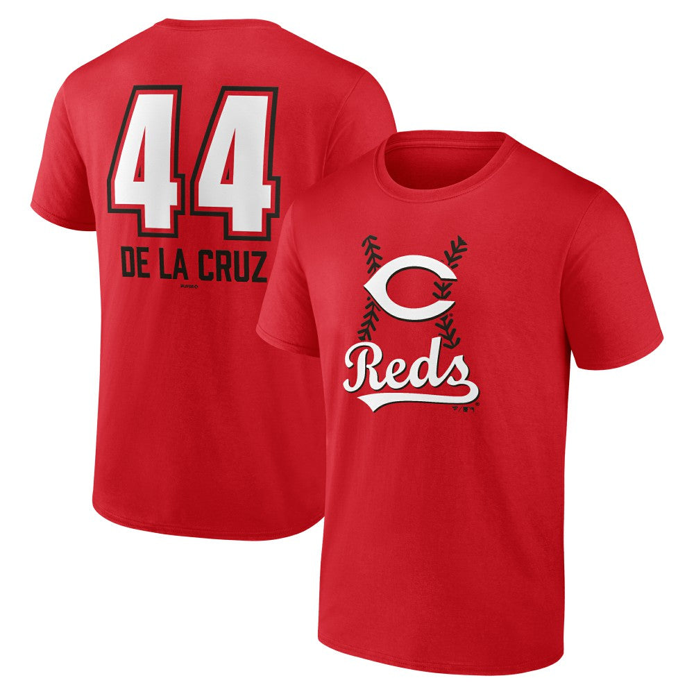 Elly De La Cruz Cincinnati Reds Name & Number Fastball T-Shirt - MLB T-shirts