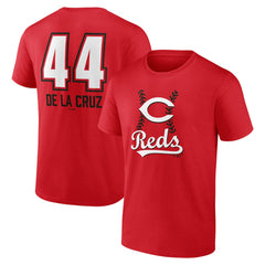 Elly De La Cruz Cincinnati Reds Name & Number Fastball T-Shirt - MLB T-shirts