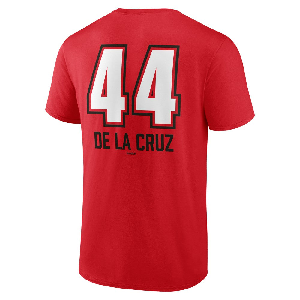Elly De La Cruz Cincinnati Reds Name & Number Fastball T-Shirt - MLB T-shirts