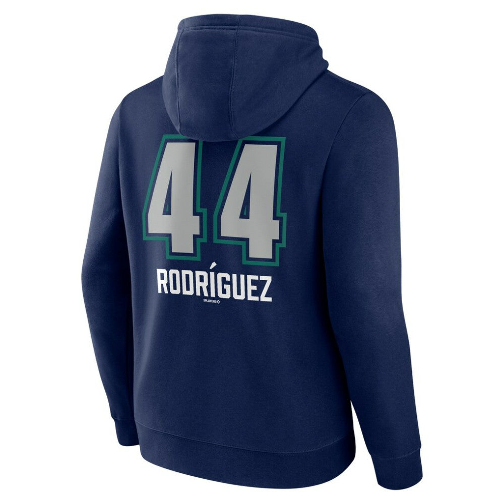 Julio Rodríguez Seattle Mariners Name & Number Fastball Pullover Hoodie - MLB Hoodies