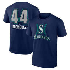 Julio Rodríguez Seattle Mariners Name & Number Fastball T-Shirt - MLB T-shirts