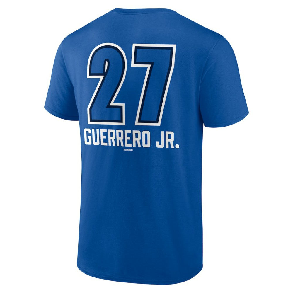 Vladimir Guerrero Jr. Toronto Blue Jays Name & Number Fastball T-Shirt - MLB T-shirts