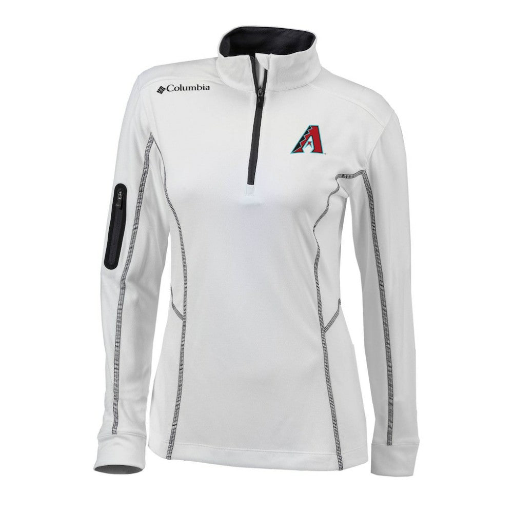 Arizona Diamondbacks Columbia Women's Omni-Wick Shotgun Quarter-Zip Pullover Top - MLB Pullover