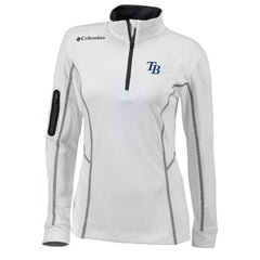 Tampa Bay Rays Columbia Women's Omni-Wick Shotgun Quarter-Zip Pullover Top - MLB Pullover