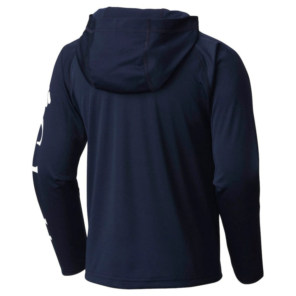 Atlanta Braves Columbia Youth Terminal Tackle Long Sleeve Hoodie T-Shirt - MLB Hoodies