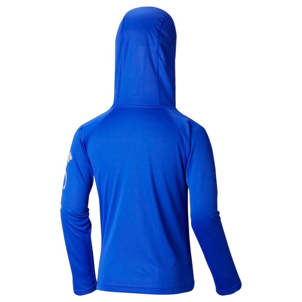 Chicago Cubs Columbia Youth Terminal Tackle Long Sleeve Hoodie T-Shirt - MLB Hoodies