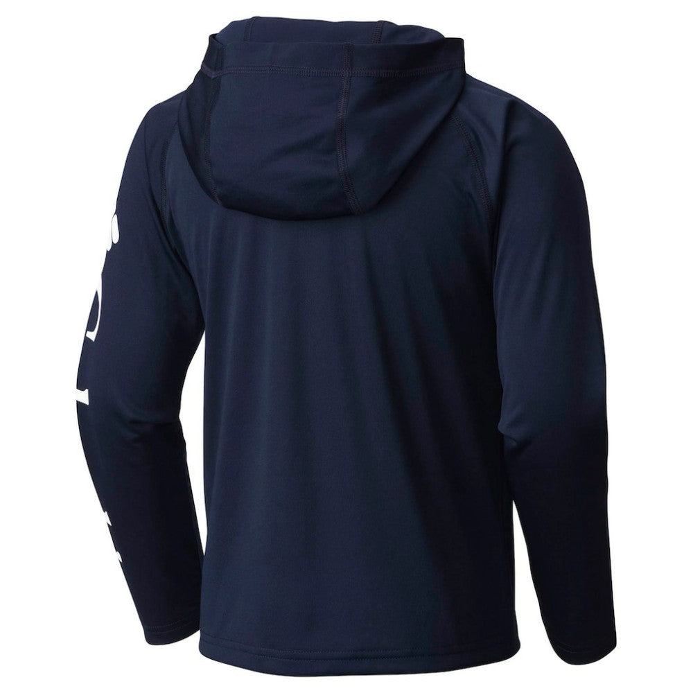 Milwaukee Brewers Columbia Youth Terminal Tackle Long Sleeve Hoodie T-Shirt - MLB Hoodies