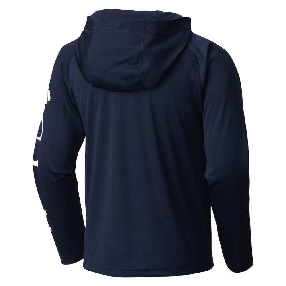 New York Yankees Columbia Youth Terminal Tackle Long Sleeve Hoodie T-Shirt - MLB Hoodies