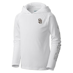 San Diego Padres Columbia Youth Terminal Tackle Long Sleeve Hoodie T-Shirt - MLB Hoodies