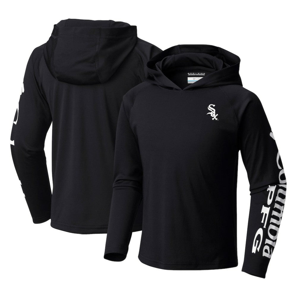 Chicago White Sox Columbia Youth Terminal Tackle Long Sleeve Hoodie T-Shirt - MLB Hoodies