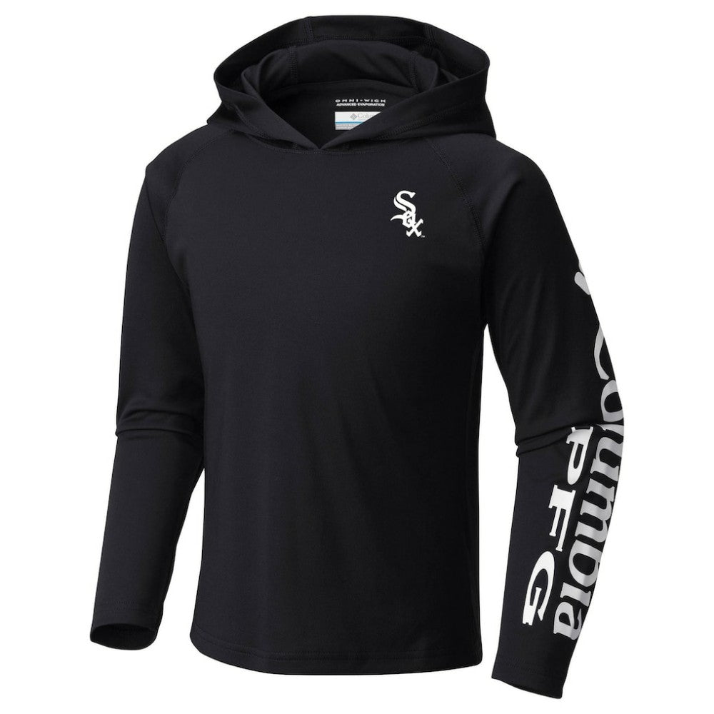 Chicago White Sox Columbia Youth Terminal Tackle Long Sleeve Hoodie T-Shirt - MLB Hoodies