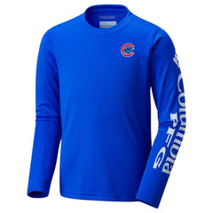 Chicago Cubs Columbia Youth Terminal Tackle Long Sleeve T-Shirt - MLB T-shirts