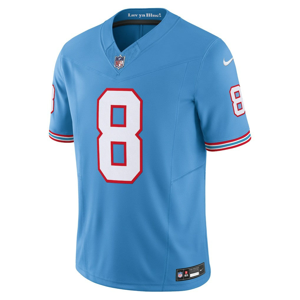 Tennessee Titans Will Levis  Alternate Oilers Throwback Vapor F.U.S.E. Limited Jersey | NFL Outlet