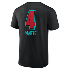 Ketel Marte Arizona Diamondbacks Name & Number Fastball T-Shirt - MLB T-shirts