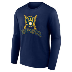 Sal Frelick Milwaukee Brewers Name & Number Fastball Long Sleeve T-Shirt - MLB T-shirts