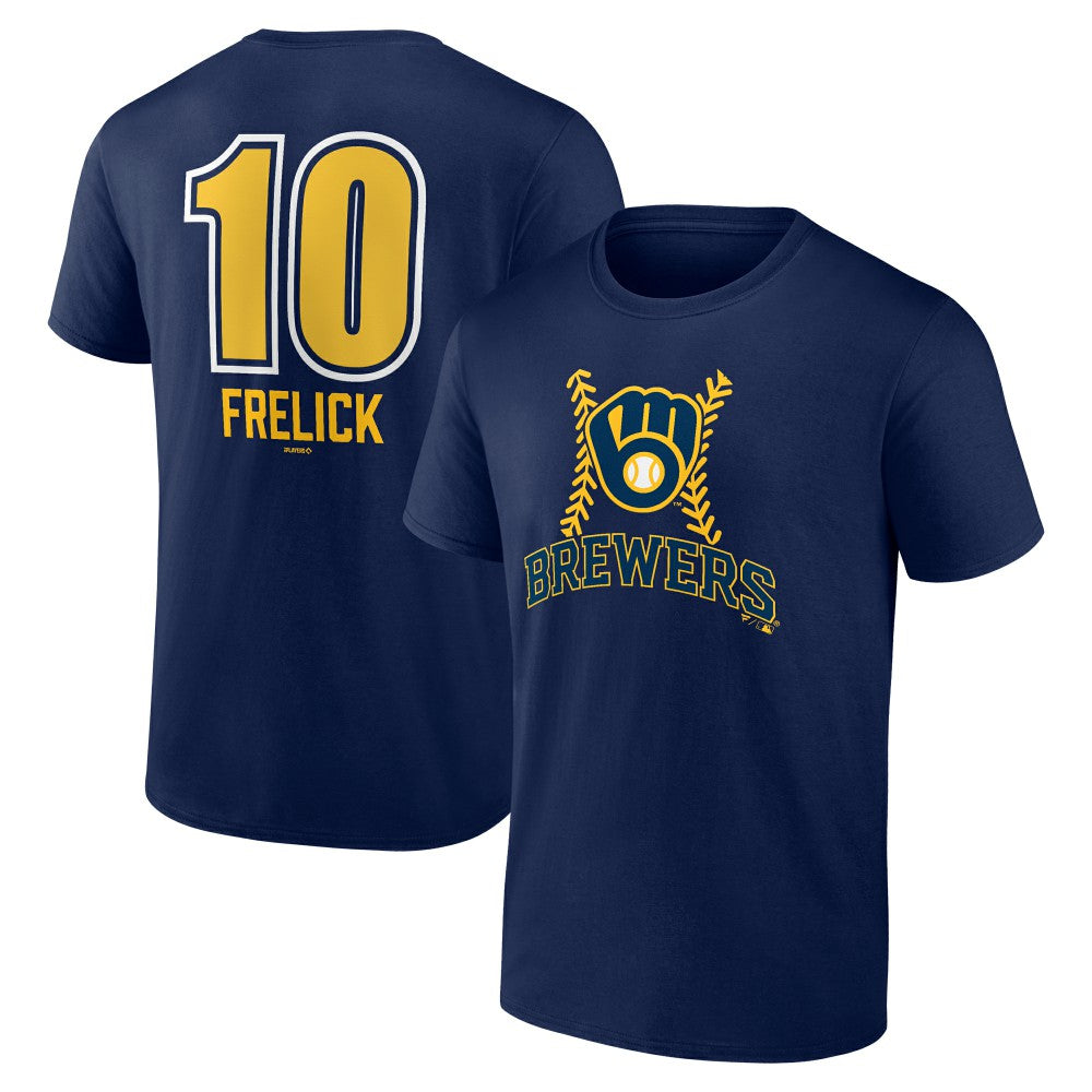 Sal Frelick Milwaukee Brewers Name & Number Fastball T-Shirt - MLB T-shirts