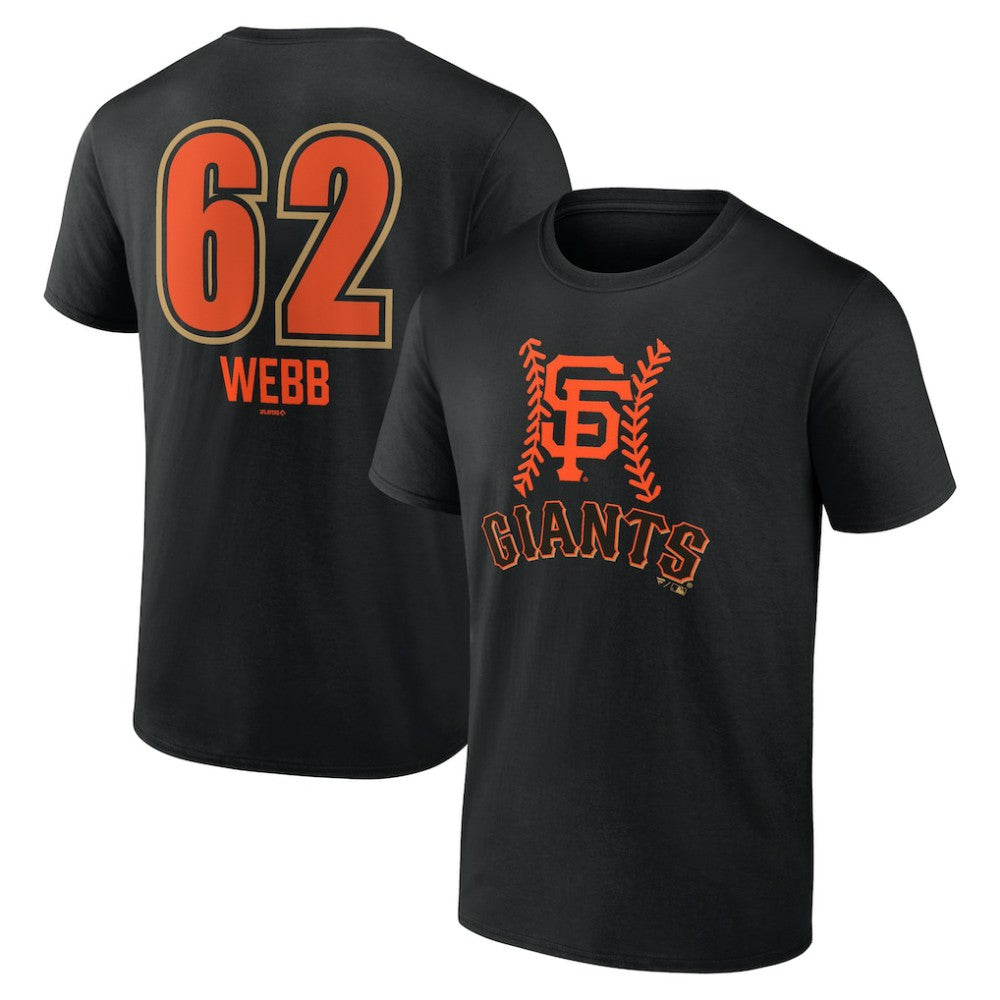 Logan Webb San Francisco Giants Name & Number Fastball T-Shirt - MLB T-shirts