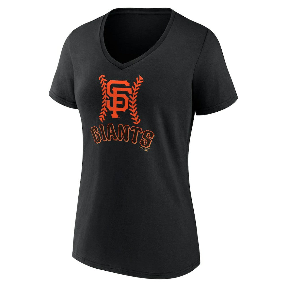 Logan Webb San Francisco Giants Women's Name & Number Fastball V-Neck T-Shirt - MLB T-shirts