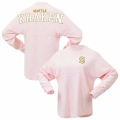 Seattle Kraken Fanatics Women's Spirit Jersey Long Sleeve T-Shirt -  NHL T-shirts