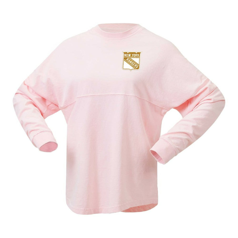 New York Rangers Fanatics Women's Spirit Jersey Long Sleeve T-Shirt -  NHL T-shirts