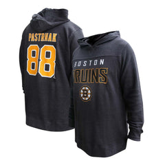 David Pastrnak Boston Bruins Profile Women's Plus Size Name & Number Thermal Pullover Hoodie -  NHL Hoodies