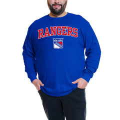 Artemi Panarin New York Rangers Profile Big & Tall Name & Number Thermal Pullover Sweatshirt -  NHL Sweatshirts