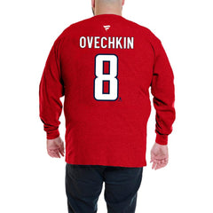 Alexander Ovechkin Washington Capitals Profile Big & Tall Name & Number Thermal Pullover Sweatshirt -  NHL Sweatshirts
