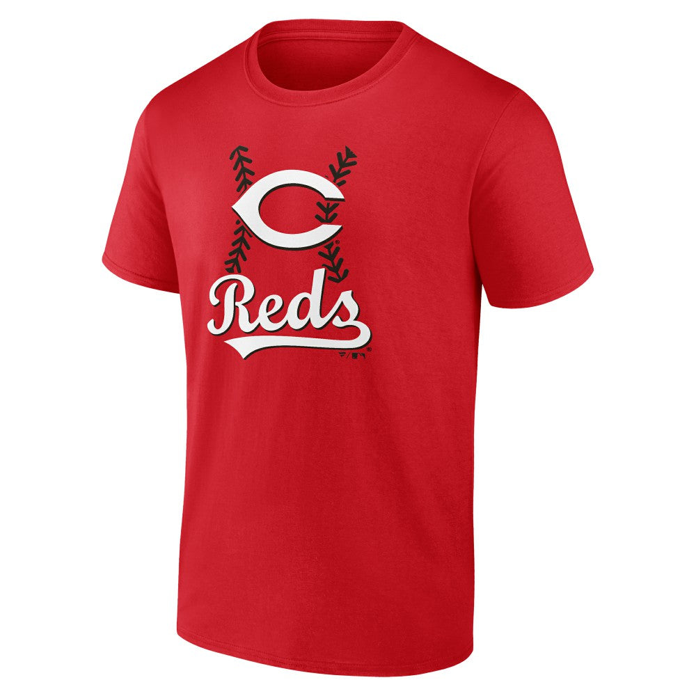 Spencer Steer Cincinnati Reds Name & Number Fastball T-Shirt - MLB T-shirts