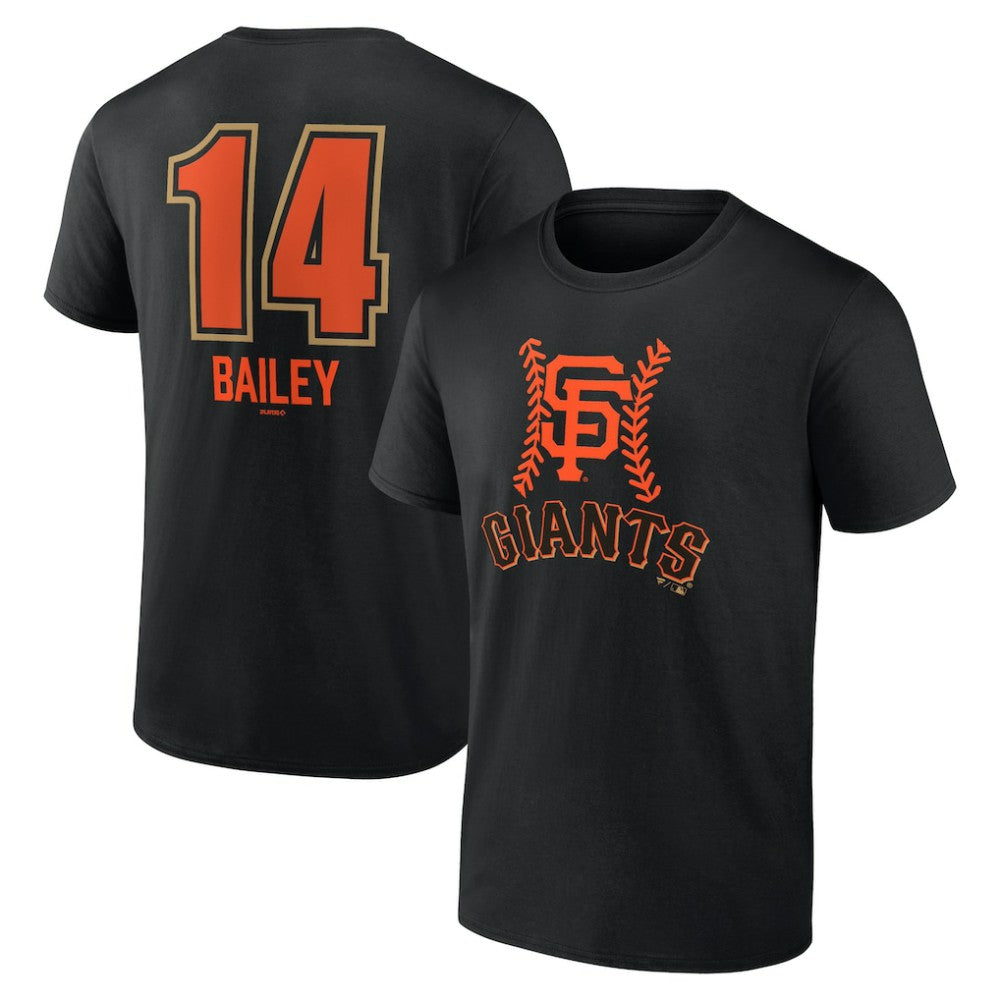 Patrick Bailey San Francisco Giants Name & Number Fastball T-Shirt - MLB T-shirts