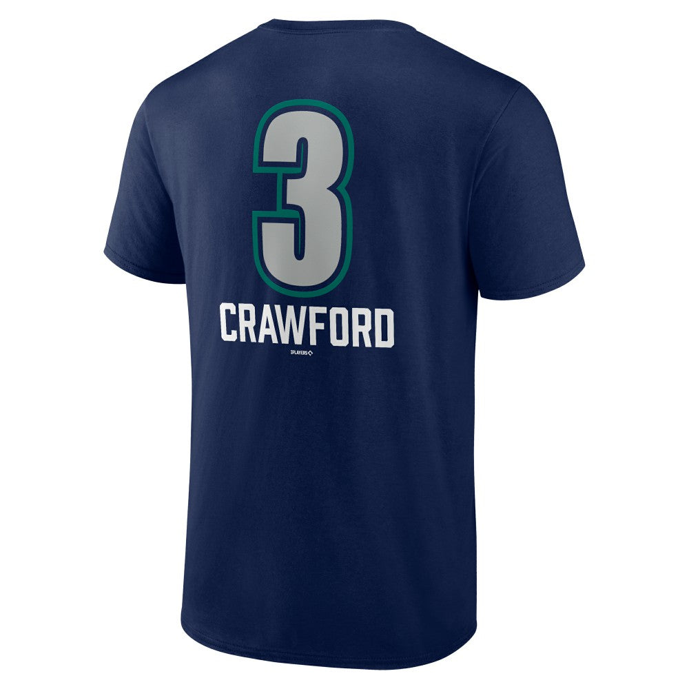 J.P. Crawford Seattle Mariners Name & Number Fastball T-Shirt - MLB T-shirts
