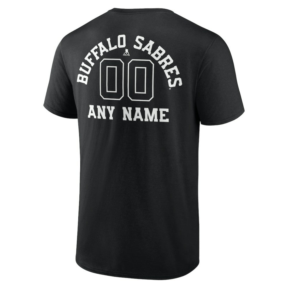 Buffalo Sabres Personalized Name & Number Monochrome T-Shirt -  NHL T-shirts