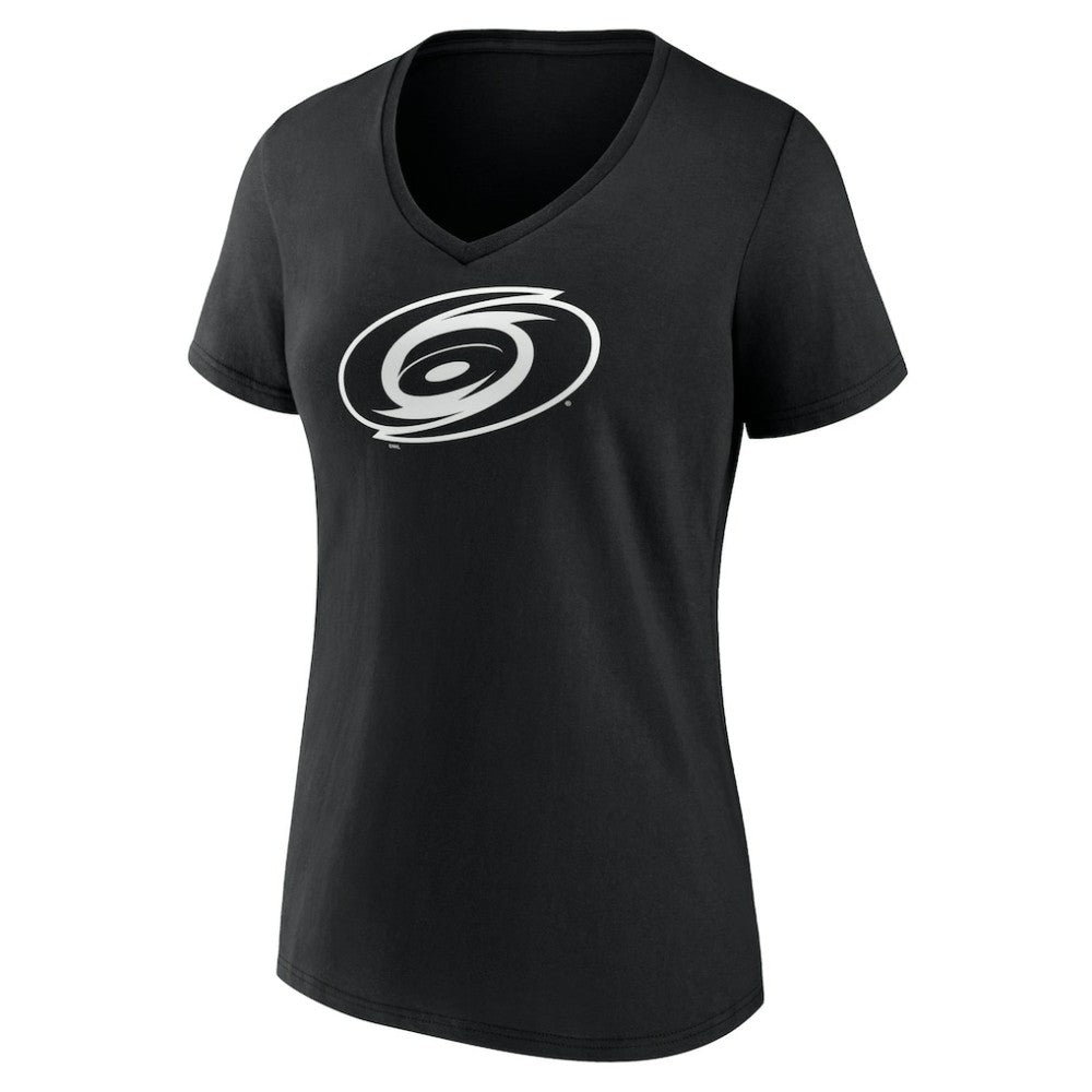 Carolina Hurricanes Women's Personalized Name & Number Monochrome V-Neck T-Shirt -  NHL T-shirts