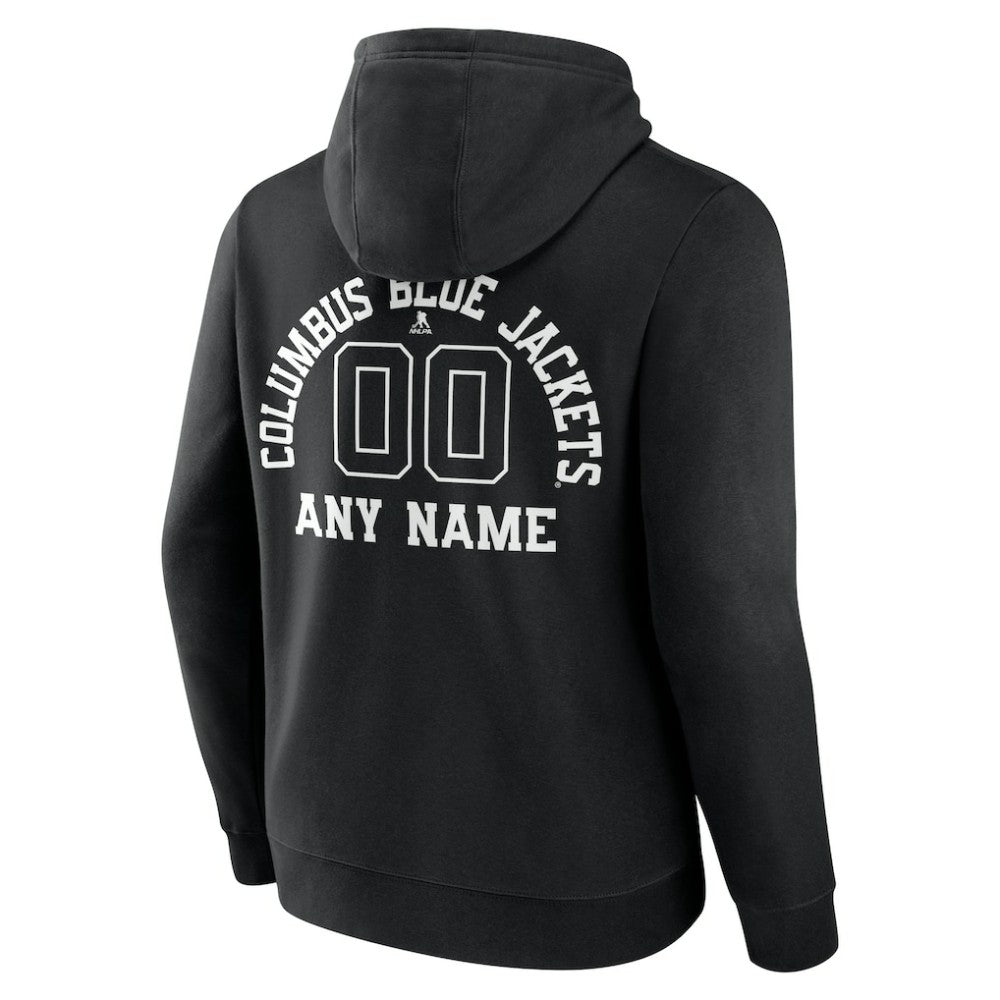 Columbus Blue Jackets Personalized Name & Number Monochrome Pullover Hoodie -  NHL Hoodies