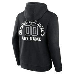 Columbus Blue Jackets Personalized Name & Number Monochrome Pullover Hoodie -  NHL Hoodies