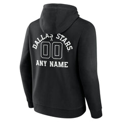 Dallas Stars Personalized Name & Number Monochrome Pullover Hoodie -  NHL Hoodies