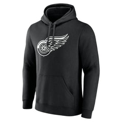 Detroit Red Wings Personalized Name & Number Monochrome Pullover Hoodie -  NHL Hoodies