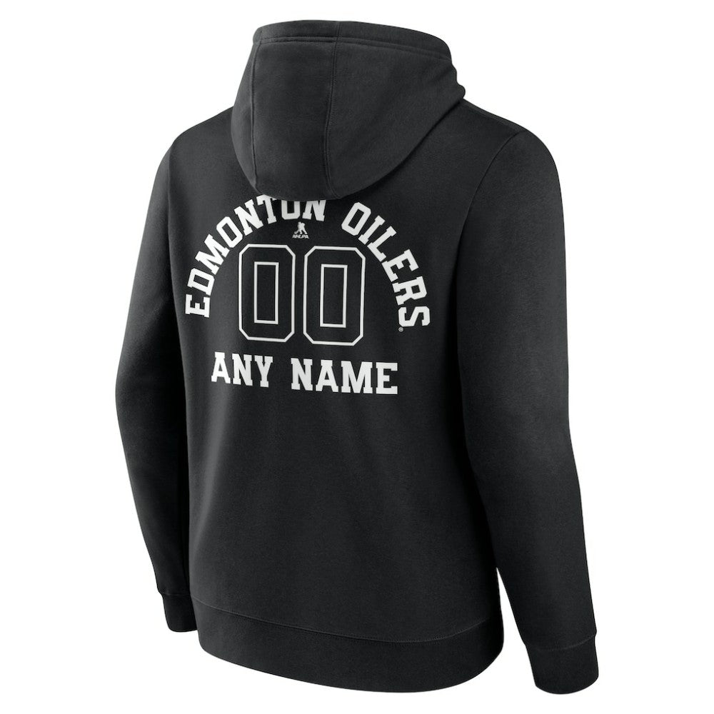 Edmonton Oilers Personalized Name & Number Monochrome Pullover Hoodie -  NHL Hoodies