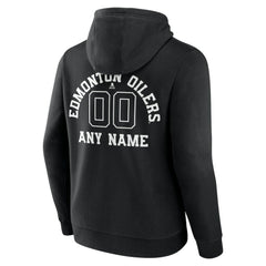Edmonton Oilers Personalized Name & Number Monochrome Pullover Hoodie -  NHL Hoodies