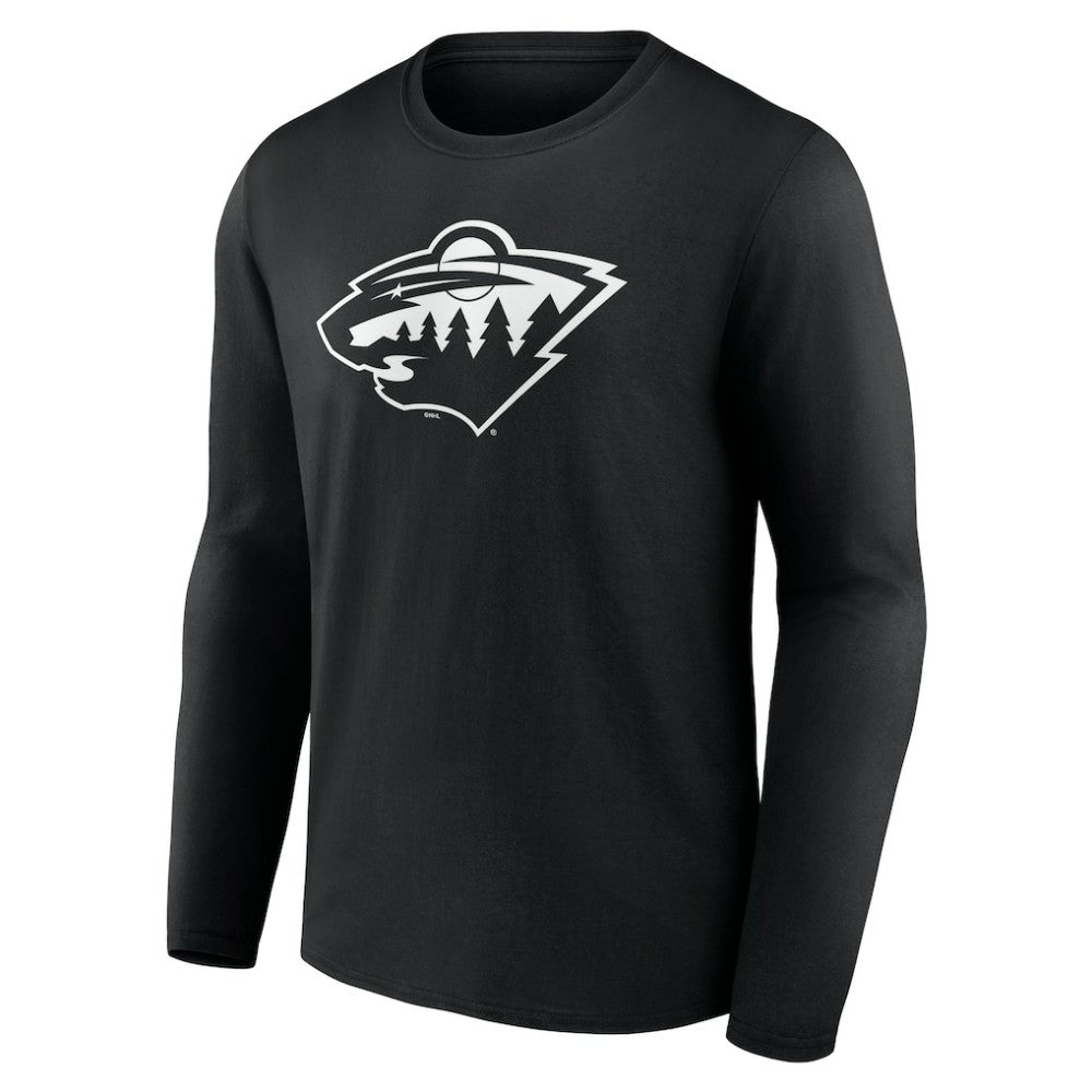 Minnesota Wild Personalized Name & Number Monochrome Long Sleeve T-Shirt -  NHL T-shirts