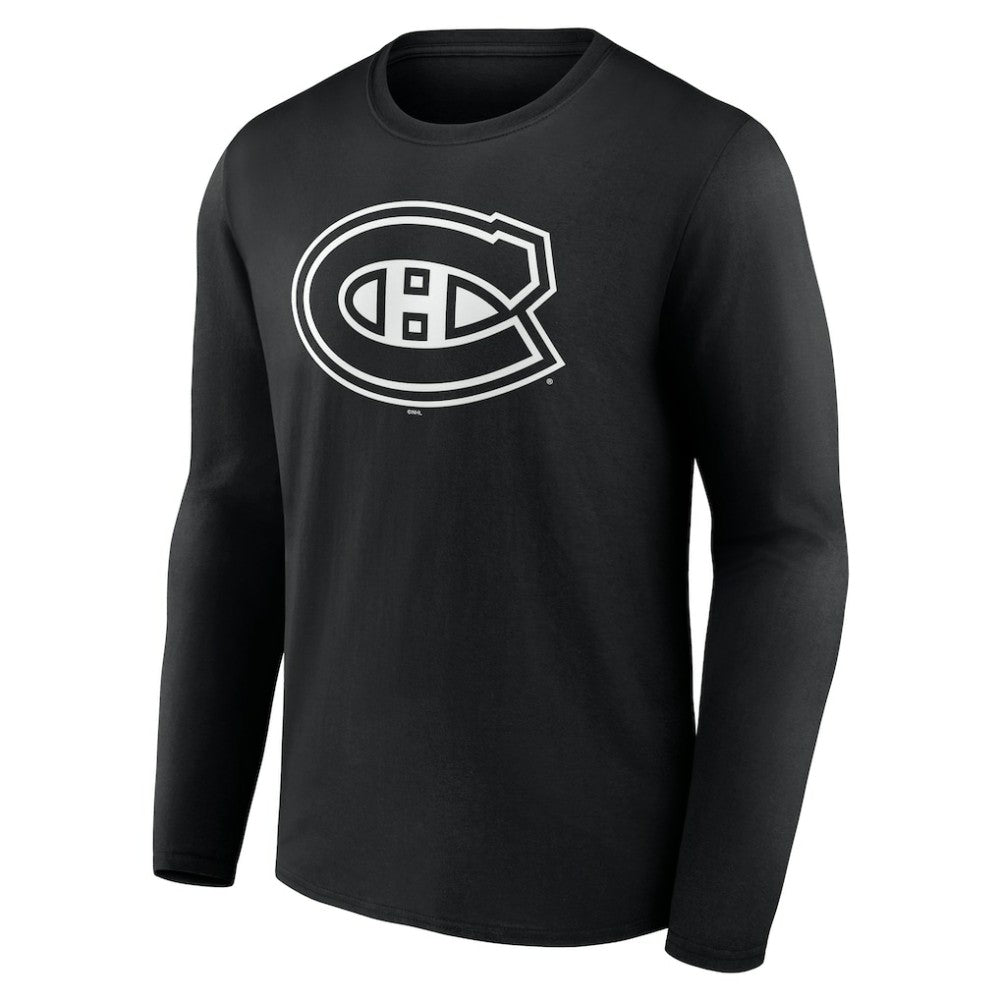 Montreal Canadiens Personalized Name & Number Monochrome Long Sleeve T-Shirt -  NHL T-shirts