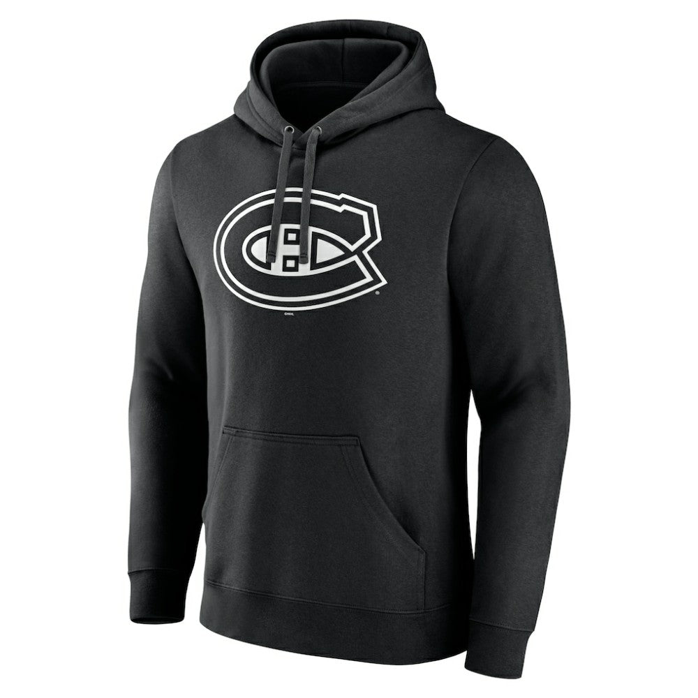 Montreal Canadiens Personalized Name & Number Monochrome Pullover Hoodie -  NHL Hoodies